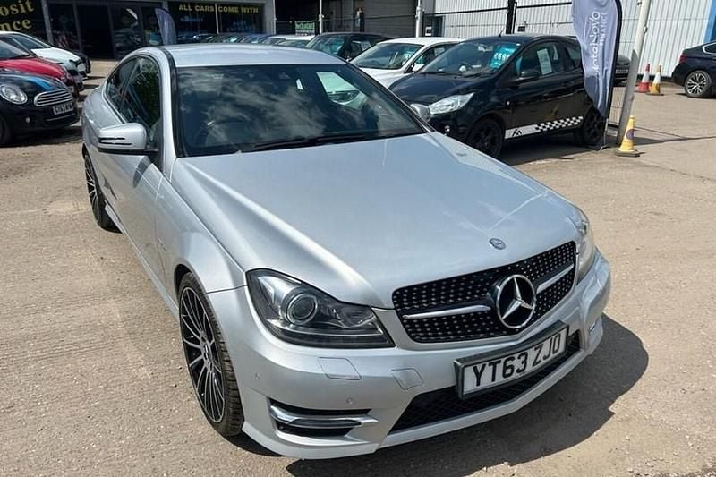 Silver Used 2013 Mercedes C250 AMG Coupe | £9,699 (Expensive) - Image 1/1