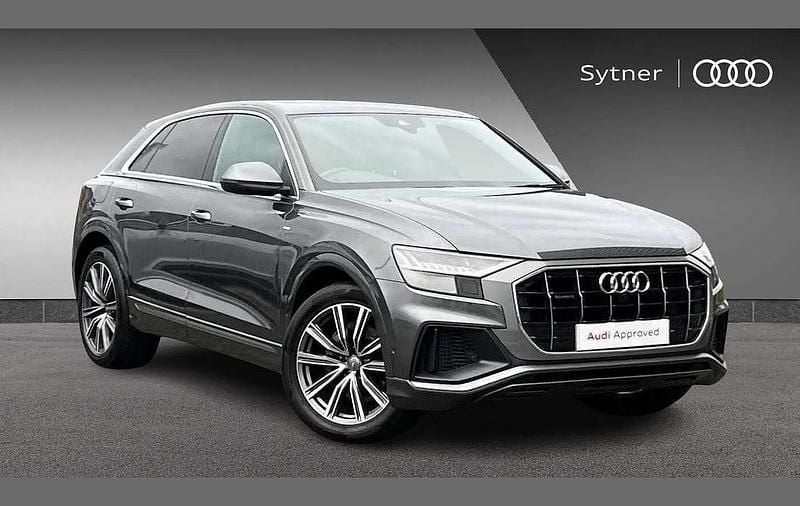 Used Audi Q8 S-Line 335 HP (246 kW) 2020 Grey SUV