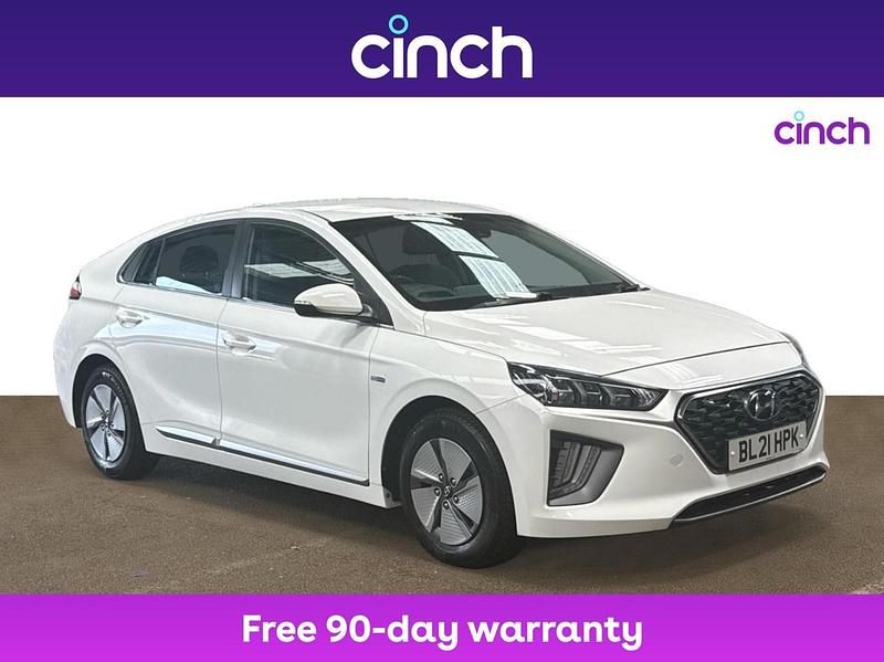 White Used 2021 Hyundai Ioniq Premium Sedan | £14,179 (Fair price) - Image 1/3