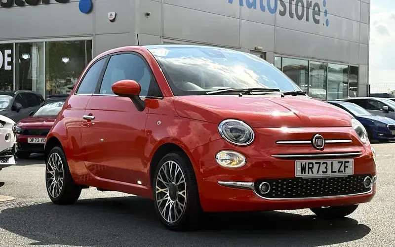Used Fiat 500 69 HP (50 kW) 2023 Orange Hatchback