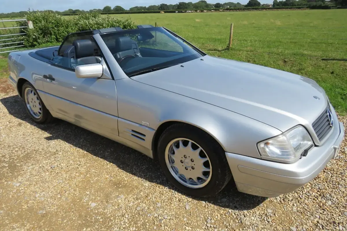 Used Mercedes SL320 Edition 1998 Silver Cabriolet