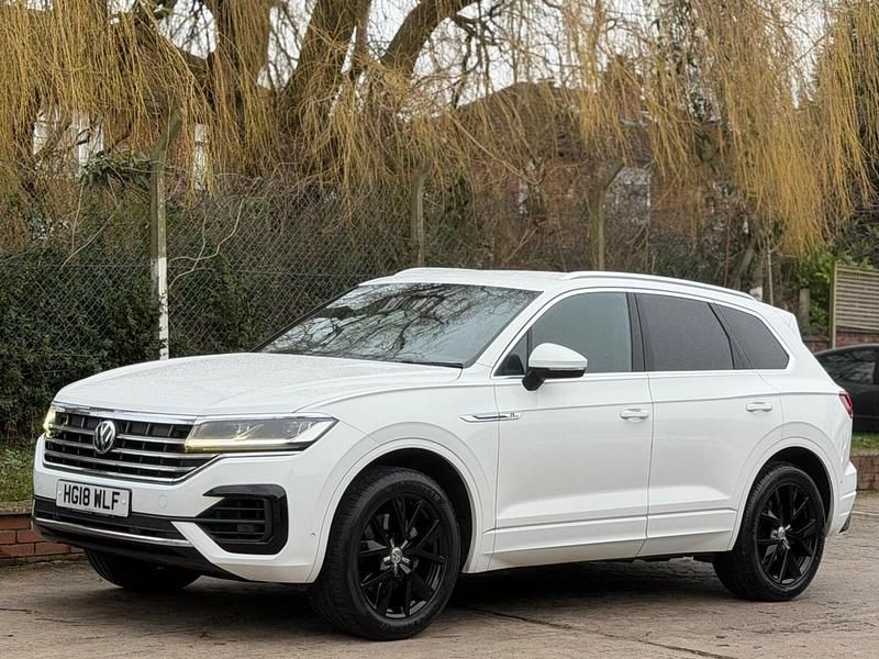 Usado VW Touareg R-line 286 HP (210 kW) 2018 Branco SUV