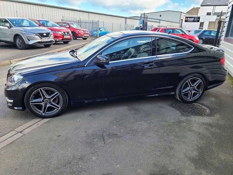 Used Mercedes C220 Sport Edition 170 HP (125 kW) 2014 Black Coupe