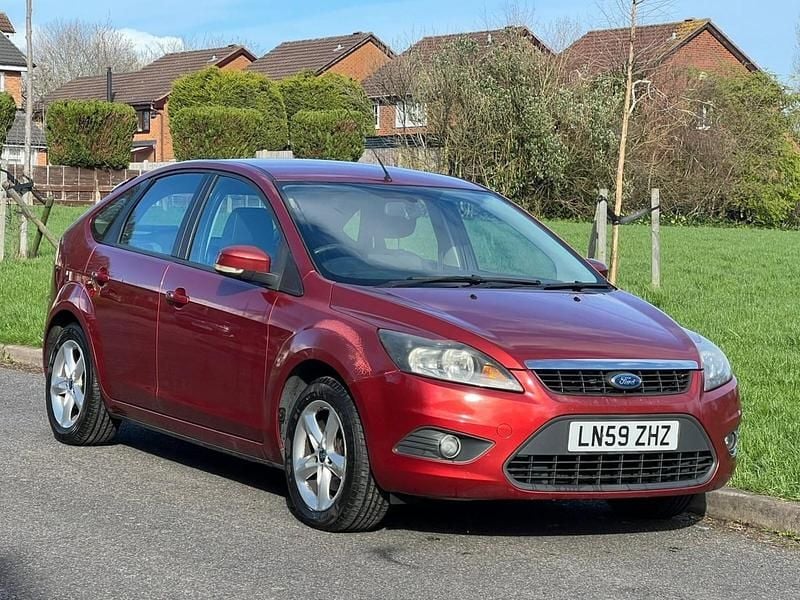 Used Ford Focus Zetec 2009 Red Hatchback
