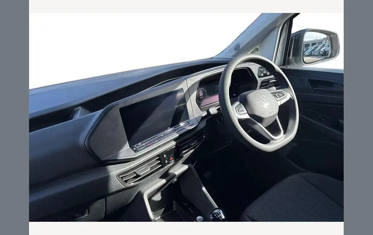 New VW Caddy Business 101 HP (74 kW) 2026 White MPV