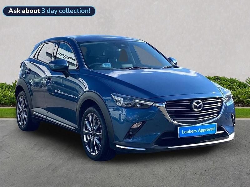Blue Used 2019 Mazda CX-3 Inclusive SUV | £10,499 (Fair price) - Image 1/4