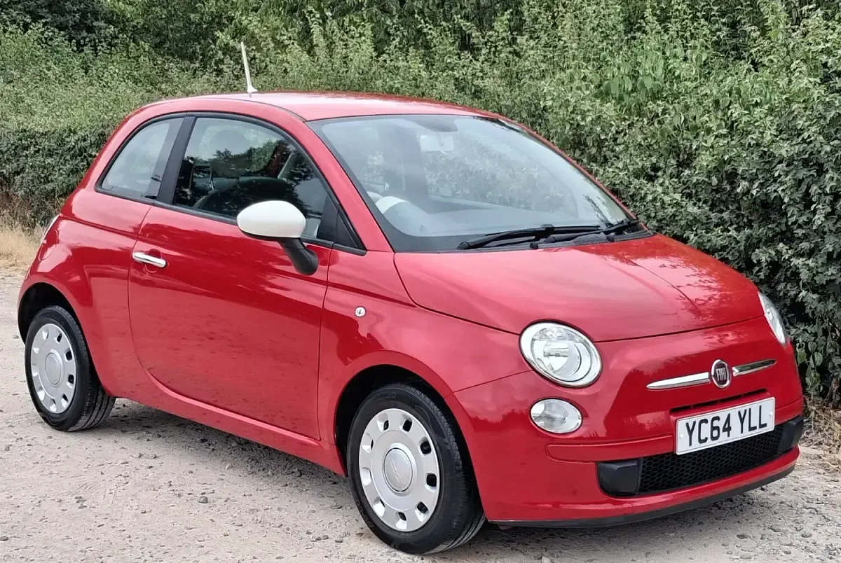 Used Fiat 500 69 HP (50 kW) 2014 Red Hatchback
