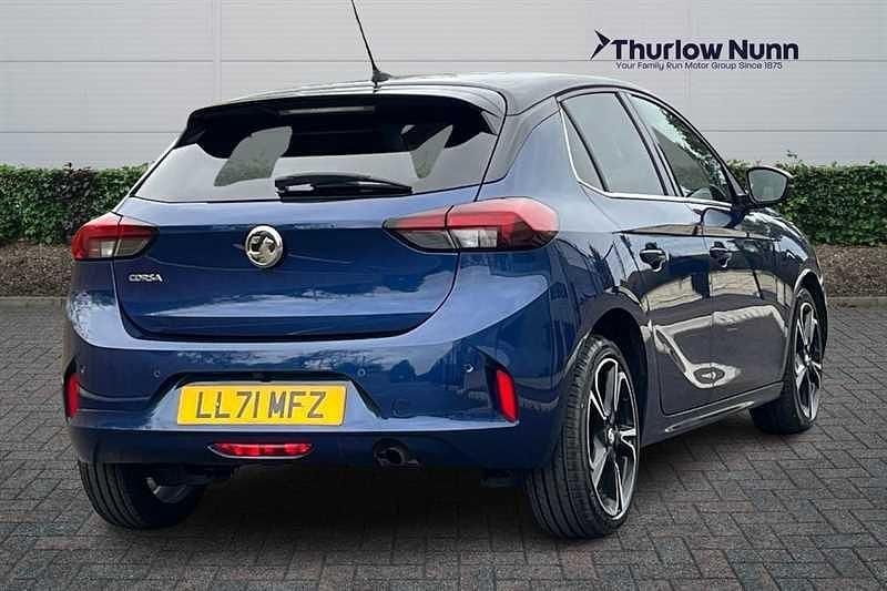 Used Vauxhall Corsa Edition 100 HP (73 kW) 2021 Voltaic blue Hatchback