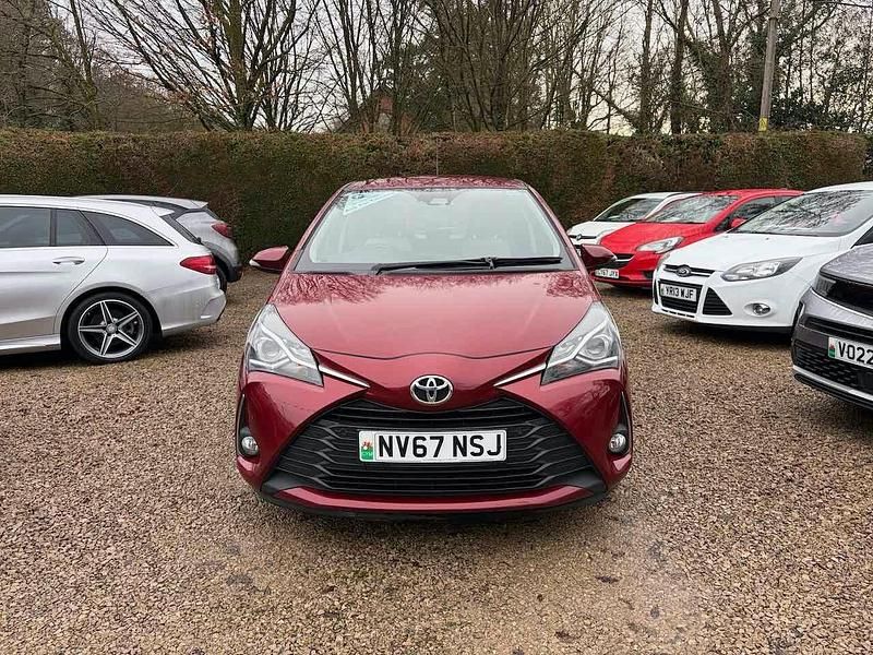 Used Toyota Yaris 2018 Red Hatchback