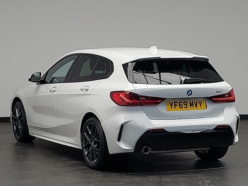 Used BMW 118 M Sport 140 HP (102 kW) 2019 White Hatchback