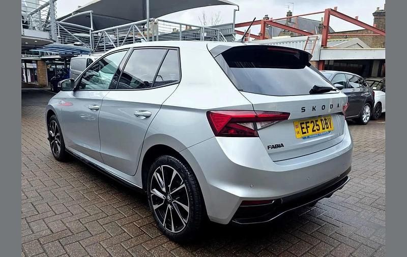 Used Skoda Fabia Monte Carlo 113 HP (83 kW) 2025 Brilliant silver metallic Hatchback