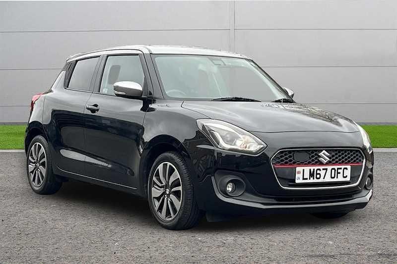 Used Suzuki Swift SZ5 2017 Black/silver Hatchback
