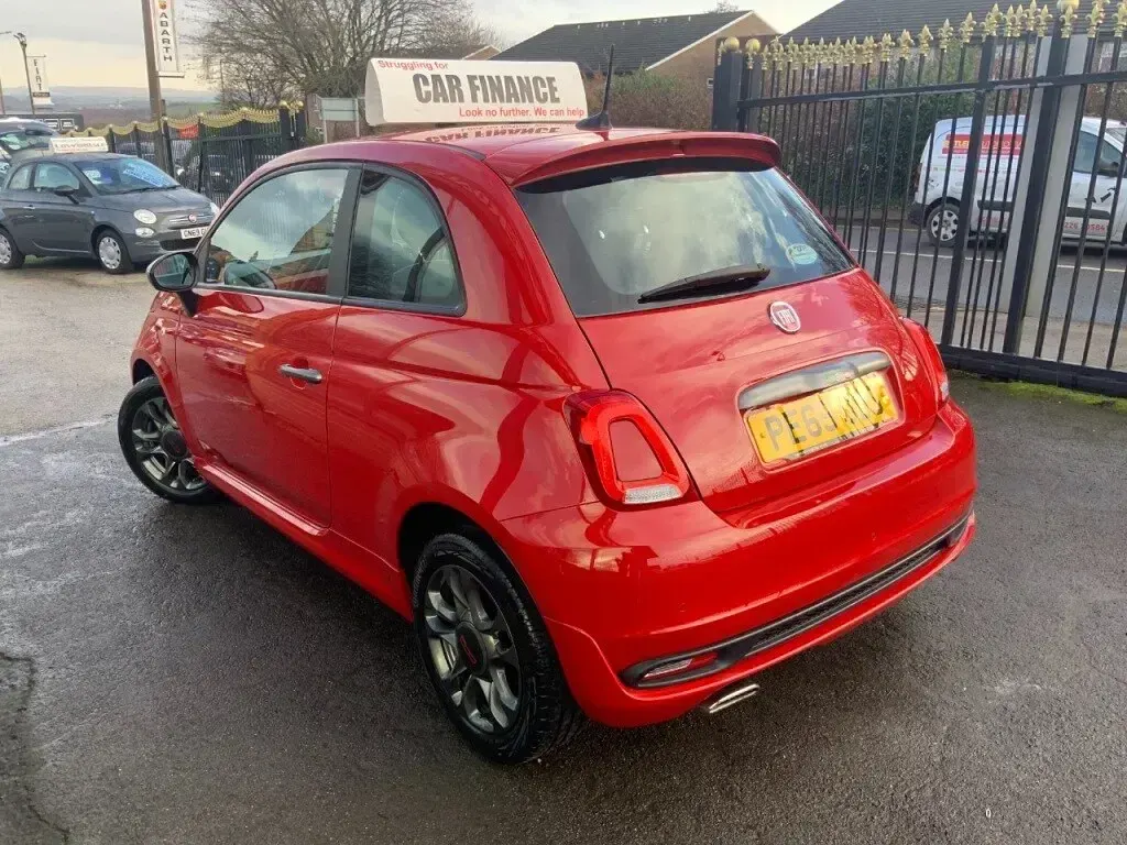 Used Fiat 500 Sport 69 HP (50 kW) 2019 Red Hatchback