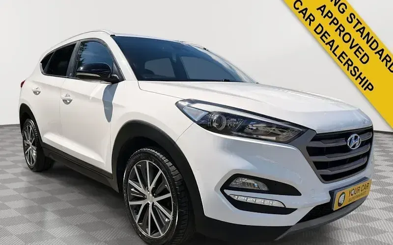 Used Hyundai Tucson GO! 177 HP (130 kW) 2018 White SUV