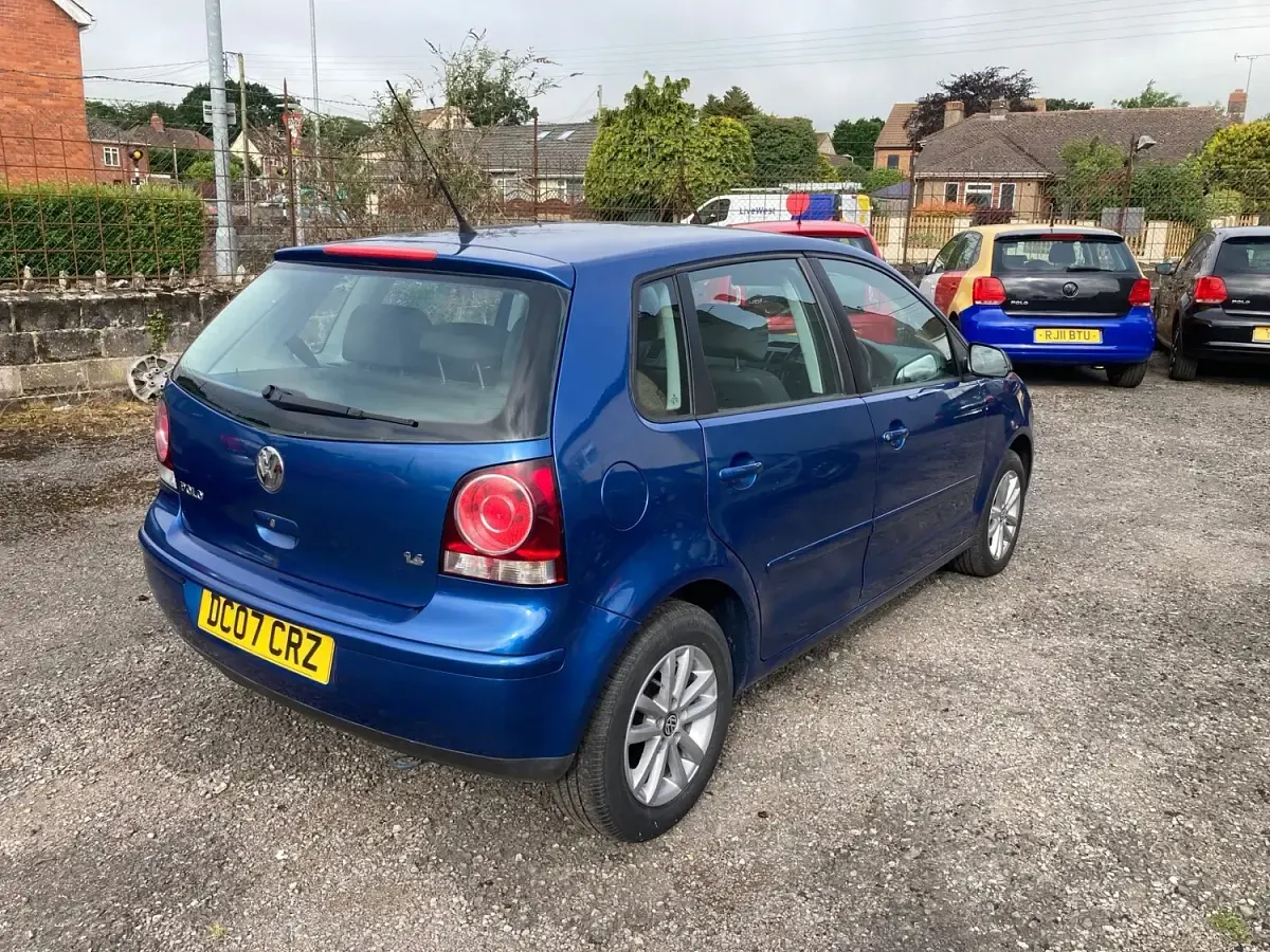 Used VW Polo S 80 HP (58 kW) 2007 Blue Hatchback