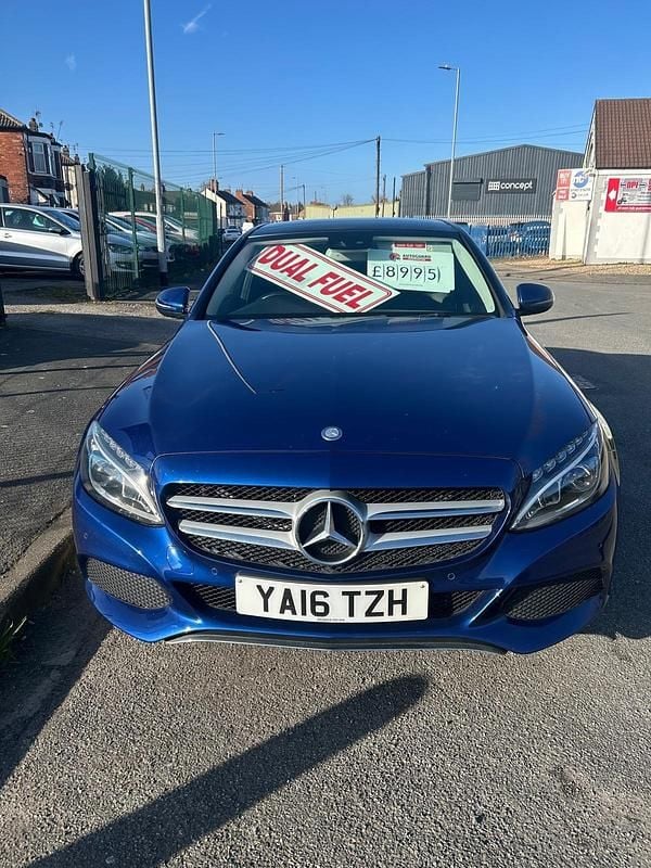 Used Mercedes C350e Premium Plus 2016 Blue Sedan