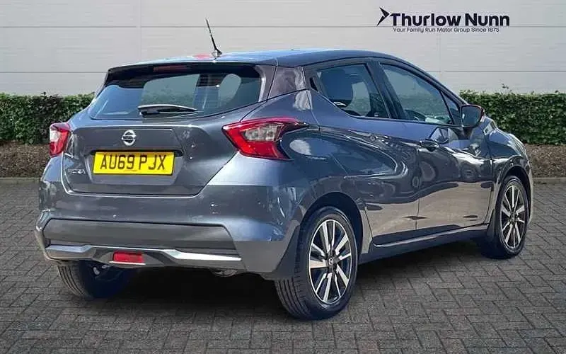 Used Nissan Micra Acenta 71 HP (52 kW) 2019 Grey Hatchback