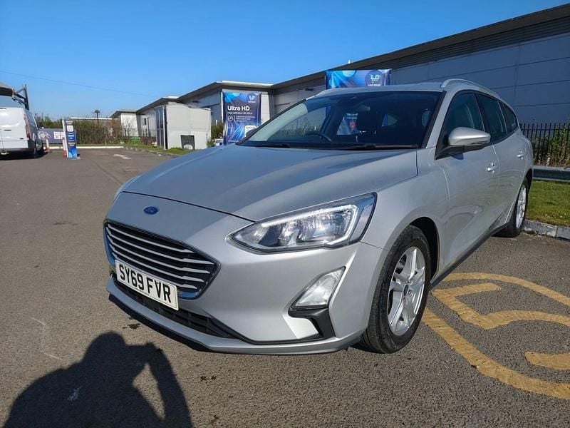 Silver Used 2019 Ford Focus Zetec Estate | £7,995 (Good price) - Image 1/4