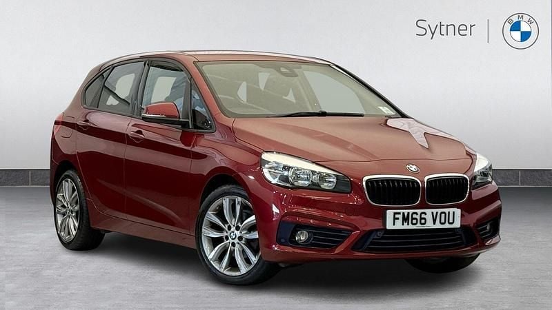Red Used 2017 BMW 218 Active Tourer Sport Line MPV | £10,500 (Good price) - Image 1/4