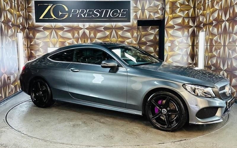 Grey Used 2017 Mercedes C200 AMG line Coupe | £14,495 (Fair price) - Image 1/4