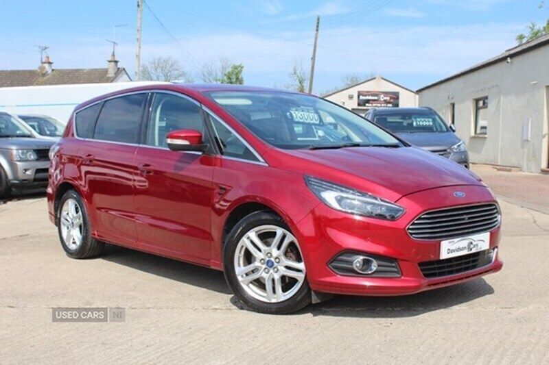 White Used 2017 Ford S-MAX S MPV | £11,990 (Expensive) - Image 1/1