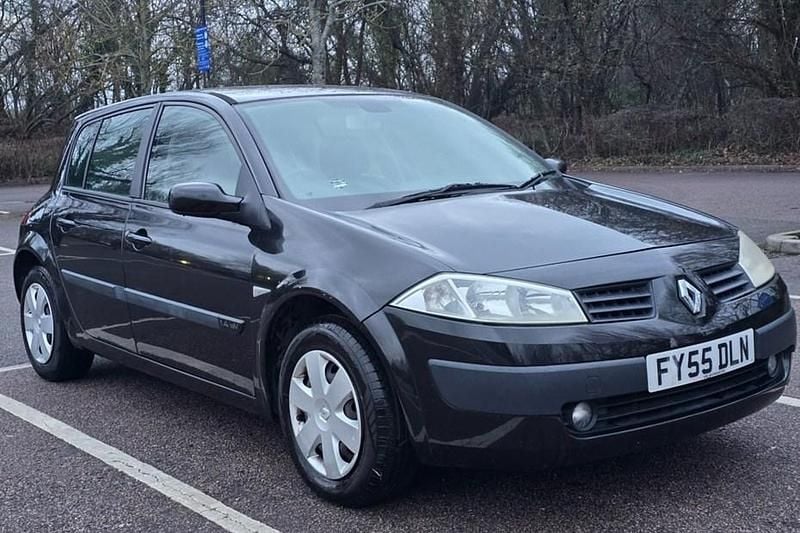 Black Used 2005 Renault Mégane II Expression Hatchback | £1,295 (Fair price) - Image 1/1