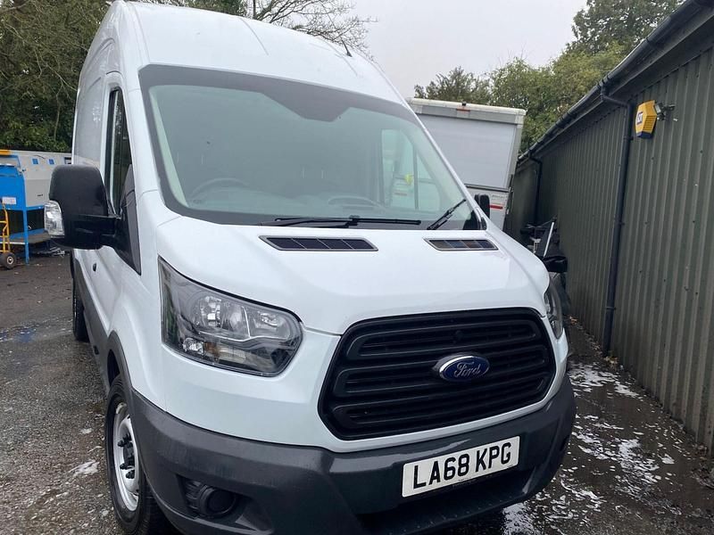 Used Ford Transit 130 HP (95 kW) 2019 White Van