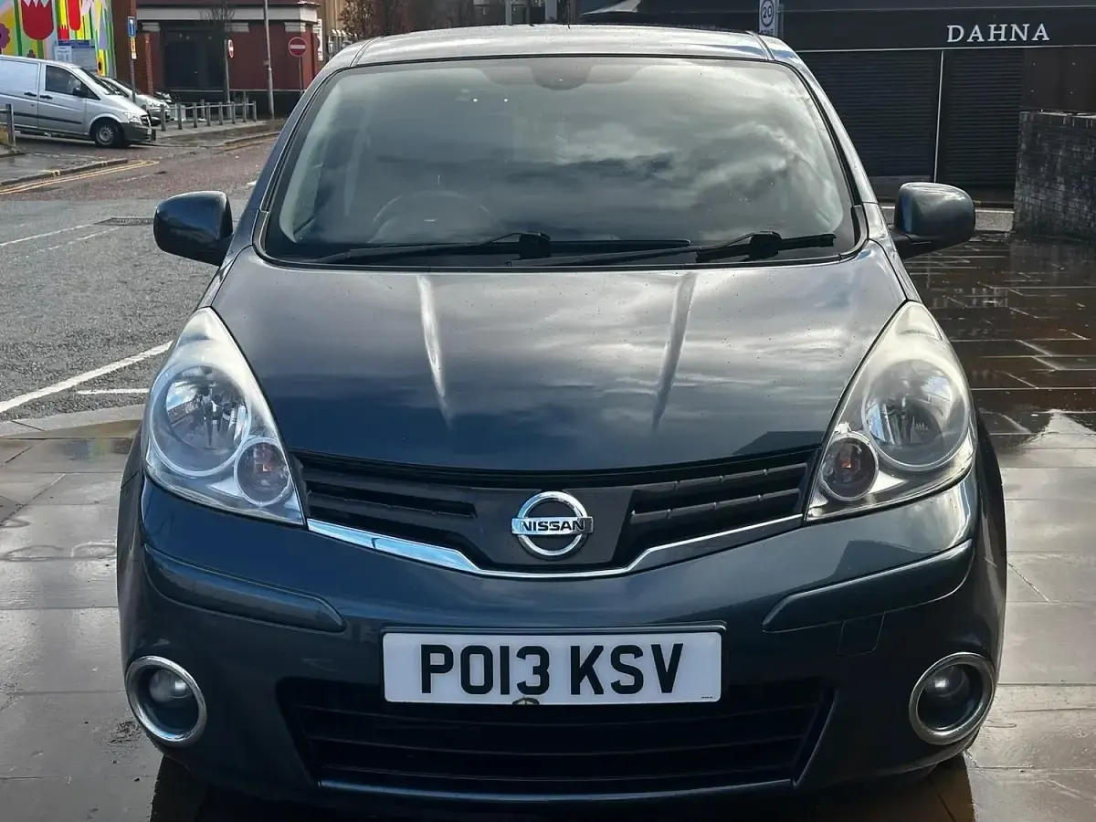 Used Nissan Note N-TEC 90 HP (66 kW) 2013 Blue Hatchback