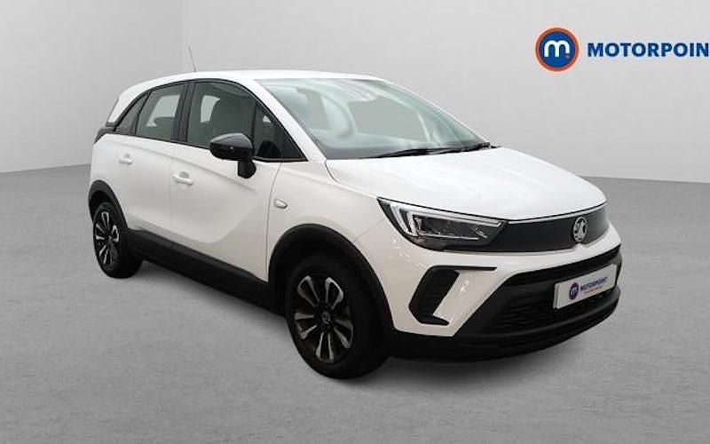 Used Vauxhall Crossland Edition 83 HP (61 kW) 2021 White SUV