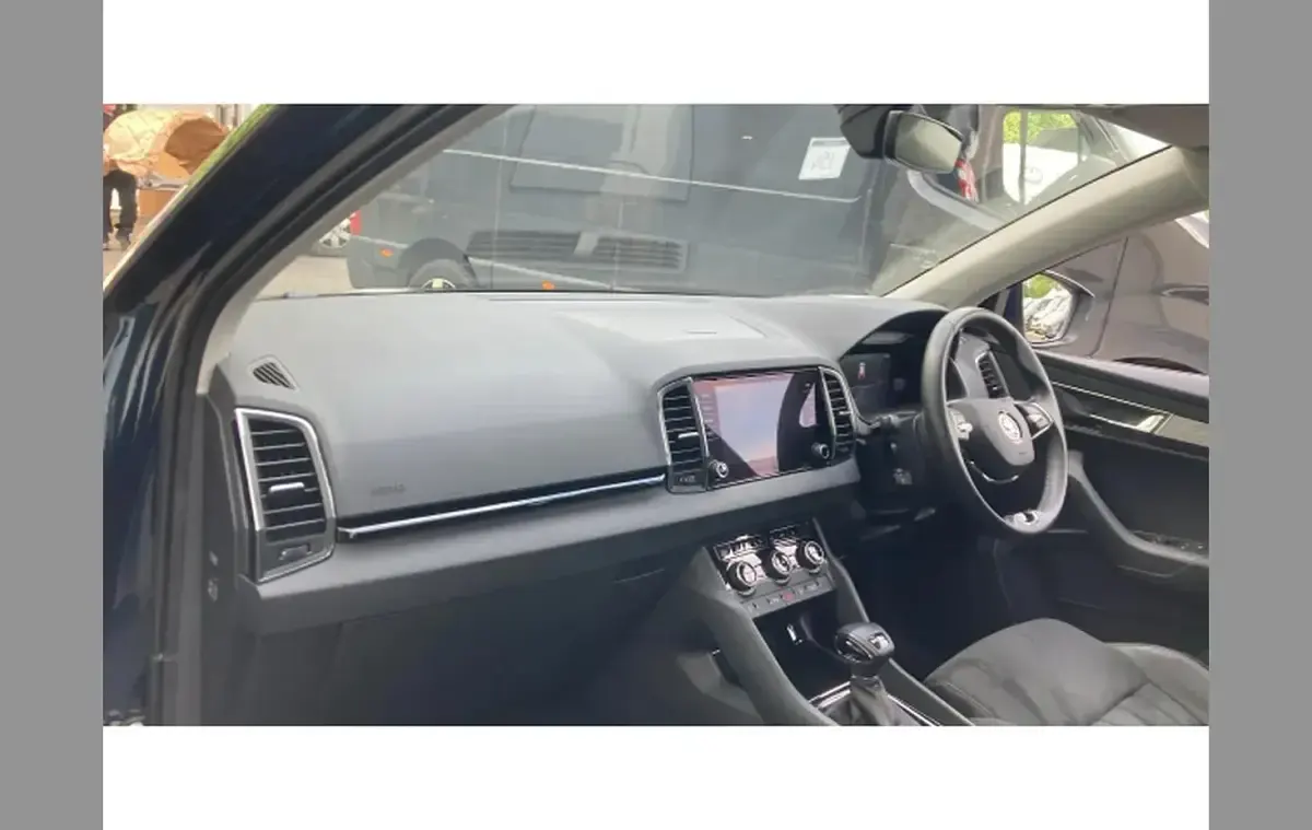 Used Skoda Karoq SE L 150 HP (110 kW) 2023 Blue SUV