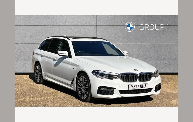 Used BMW 520 M Sport 190 HP (139 kW) 2017 White Estate