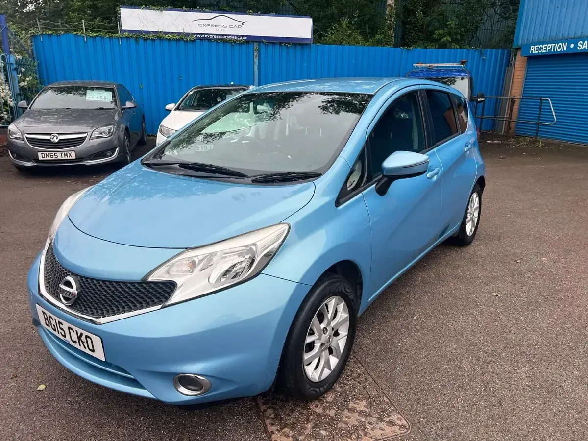 Used Nissan Note Acenta Premium 2015 Blue Hatchback