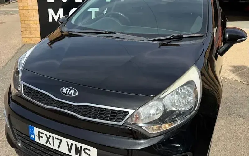 Used Kia Rio 84 HP (61 kW) 2016 Black Hatchback