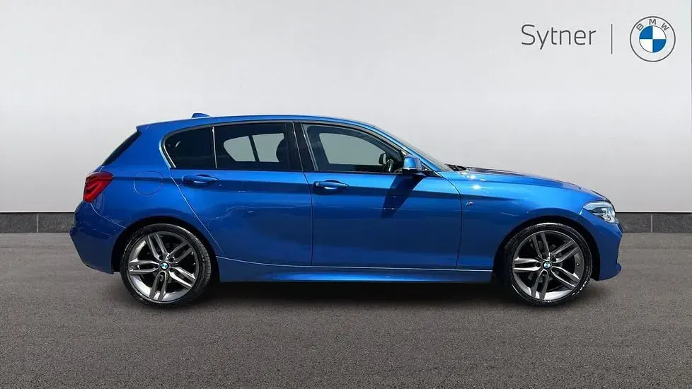 Used BMW 125 M Sport 221 HP (162 kW) 2018 Blue Hatchback