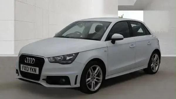 Used Audi A1 Sportback S-Line 2013 White Hatchback