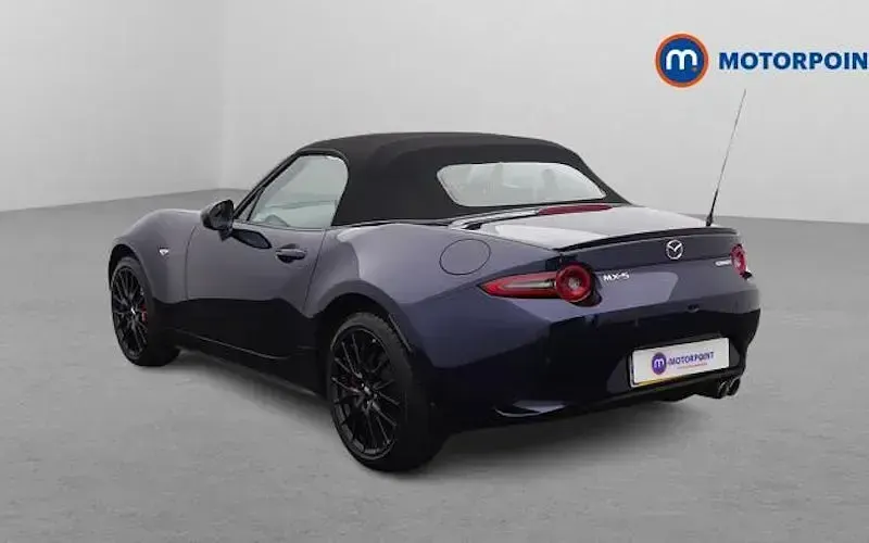 Used Mazda MX5 Homura-Line 184 HP (135 kW) 2025 Blue Cabriolet