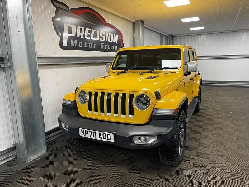 Used Jeep Wrangler Overland 2020 Yellow SUV