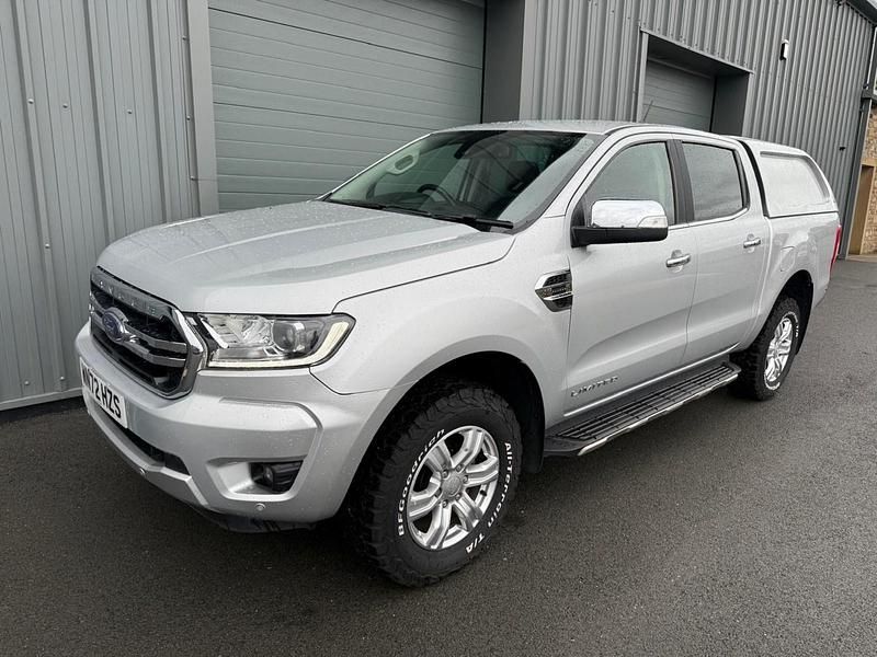 Silver Used 2022 Ford Ranger Limited Pickup | £15,500 (Good price) - Image 1/4