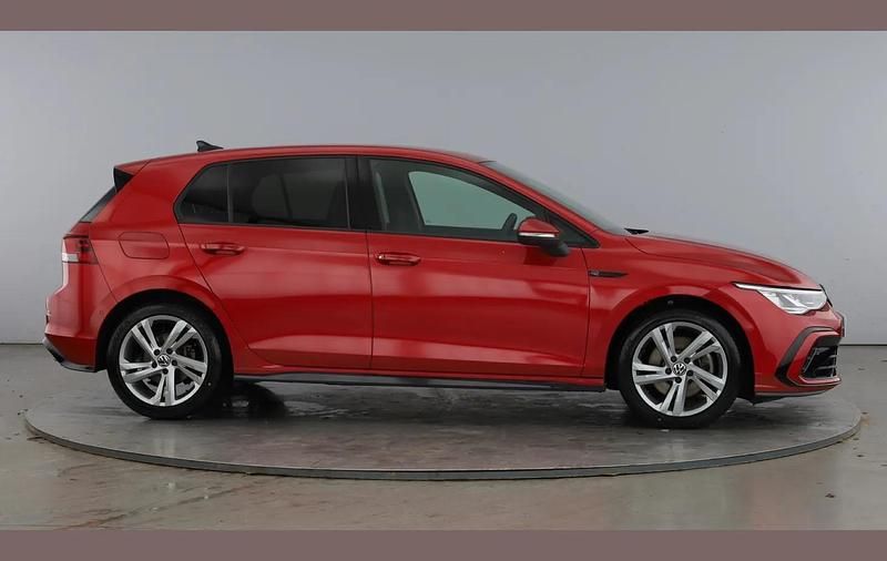 Used VW Golf VIII R-line 147 HP (108 kW) 2021 Red Hatchback