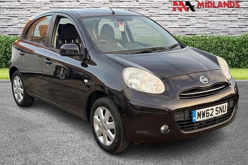 Black Used 2013 Nissan Micra Acenta Hatchback | £2,000 (Good price) - Image 1/1