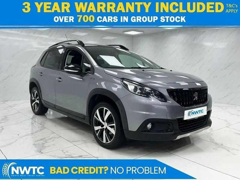 Grey Used 2018 Peugeot 2008 GT-line SUV | £8,095 (Fair price) - Image 1/4