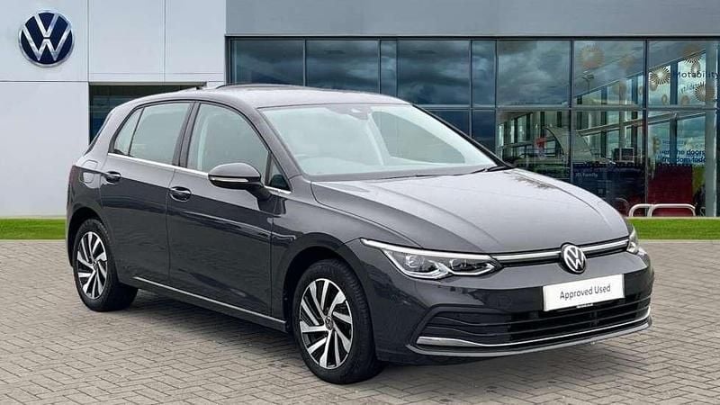 Urano grey Used 2022 VW Golf VIII Style Hatchback | £18,627 (Fair price) - Image 1/4