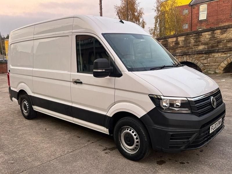 White Used 2022 VW Crafter Trendline Van | £16,489 (Good price) - Image 1/4