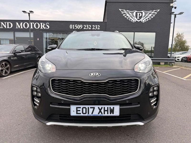 Used Kia Sportage GT-Line S 182 HP (133 kW) 2017 Black SUV