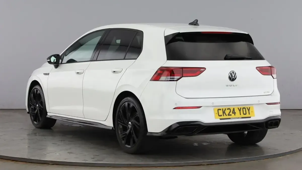 Used VW Golf VIII Black Edition 150 HP (110 kW) 2024 White Hatchback
