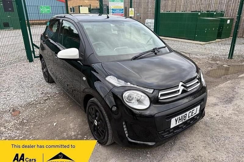 Used Citroën C1 Feel 68 HP (50 kW) 2018 Black Hatchback