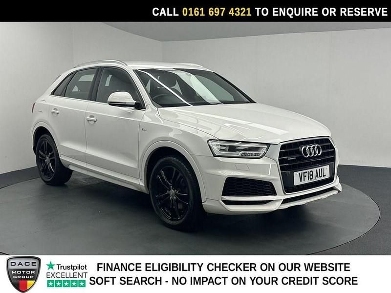 Begagnad Audi Q3 S-Line 180 HK (132 kW) 2018 Vit SUV