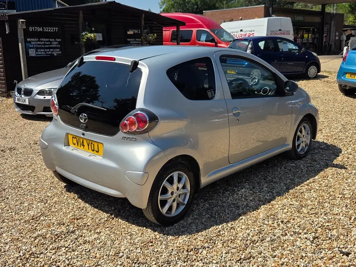 Used Toyota Aygo 2014 Silver Hatchback