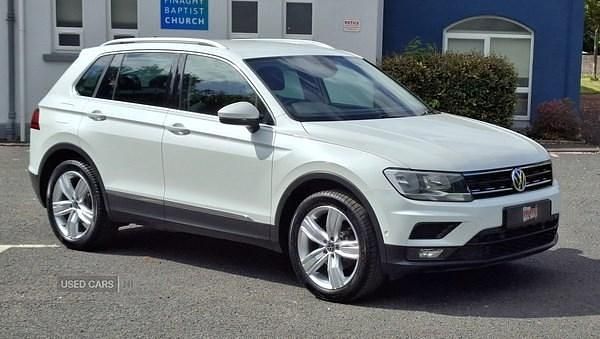 White Used 2020 VW Tiguan Match SUV | £15,495 (Fair price) - Image 1/4