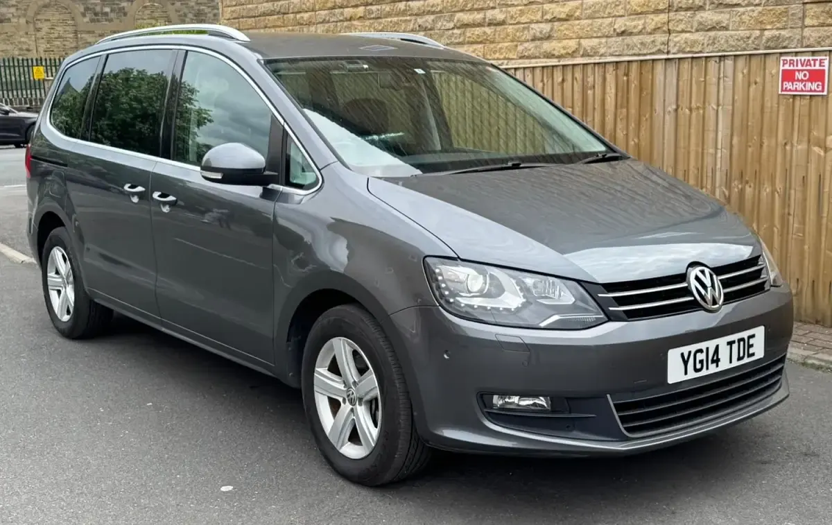 Usado VW Sharan Sportline 2014 Cinzento Monovolume